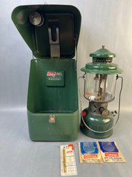 Vintage Coleman Gas Lantern.