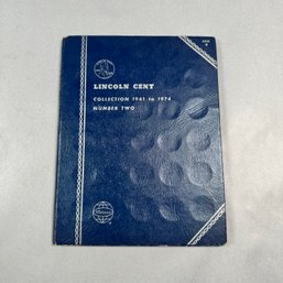 Lincoln Cent 1941 To 1974 Book