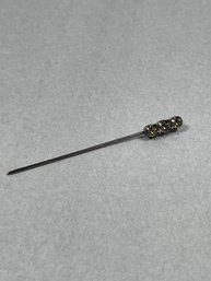 Vintage 3 Rhinestone Stick Pin