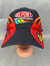 DuPont Motorsports #24 Jeff Gordon Hat Velcro Adjustable Hat.