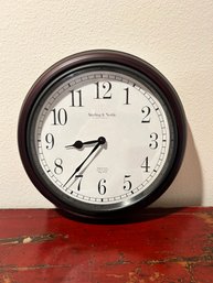 Sterling & Noble MFG. No. 9 Round Wall Clock