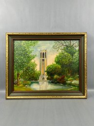 Original Painting Of The Singing Tower By Robuck