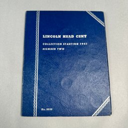 Lincoln Head Cent 1941 Book