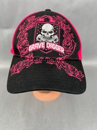 Monster Jams Grave Digger Velcro Adjustable Hat.