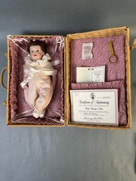 1998 Lawton Doll Company Baby Boutique Pink Doll.