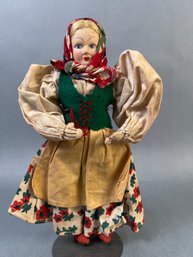 Antique European Cloth Doll.