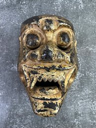 Vintage Asian Style Wood Mask