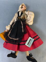 Roldan Of Barcelona Spanish Lady Cloth Doll.