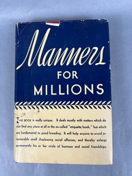 Manners For Millions By Sophia Hadida.