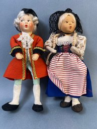 Vintage Revolutionary Dolls.