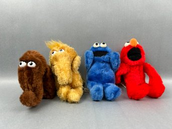 Four Sesame Street Applause Vintage Plush Toys