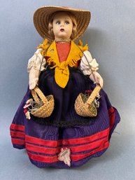 Vintage Vicenza Doll From Italy.
