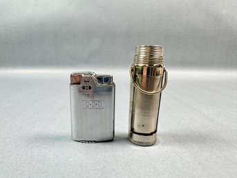 Ronson Capri Lighter And Match Holder