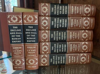 The Decline And Fall Of The Roman Empire, Vol 1-7, Author Gibbon, AMS Publish 1974