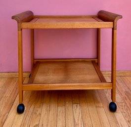 Sun Cabinet Co Teak Tea Cart