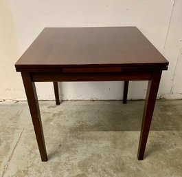 Dining Table - Mahogany Tone With 2 Extension Leaves