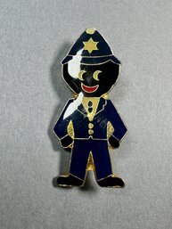 Vintage Police Officer Pin