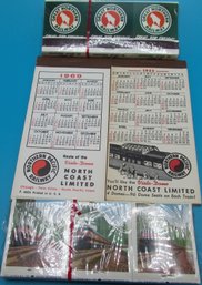 Great Northern Railroad Matches & Northern Pacific Railway Calendar Notepads **Local Pick Up Only**