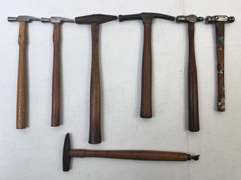 7 Smaller Jewellery Hammers.