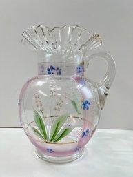 Antique Hand Painted Pitcher *Local Pickup Only*