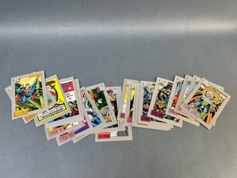24 D C Comics Cards From 1991.