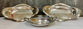 Wallace & JRWL Silver Plate Serving Dishes