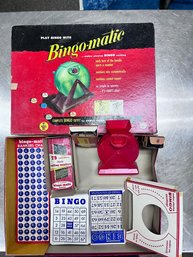 Vintage Bingomatic Game By The Transogram Company.