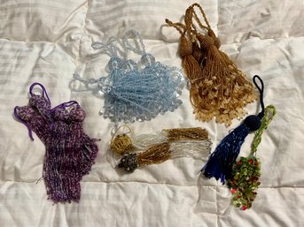 Group Of Beaded Tassels