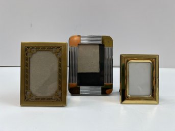 Lot Of Three Small Picture Frames