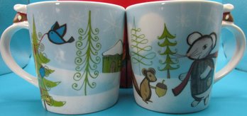 Starbucks 2010 Holiday Mouse Cups *local Pick Up Only*