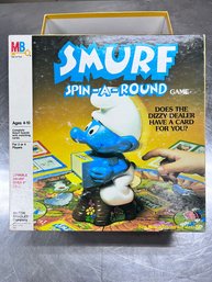 Smurf Spin Around Game By Milton Bradley.