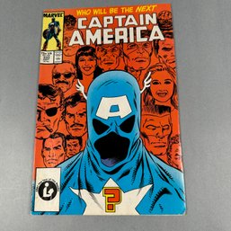 Who Will Be The Next Captain America? Sept 87- #333