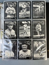 Lot Of The Sporting News 1991 Baseball Cards Of Old Stars.