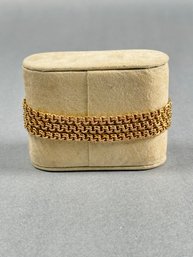 Gold Filled 3 Strand Bracelet