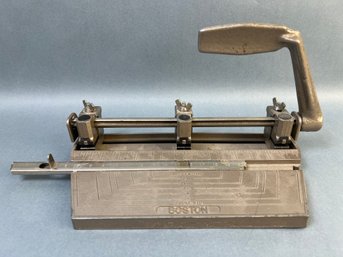 Vintage Boston 3 Hole Punch.