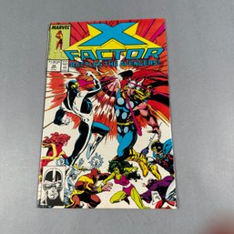 X Factor Battles The Avenger.  Sept 88- #32