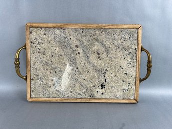 Wood And Granite Trivet