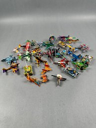 Small Airigami Planes And Tanks