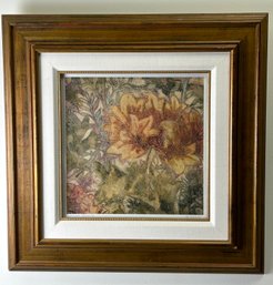 Pencil Signed McFarland Ephemeral Bloom II Print Framed *local Pick Up Only*