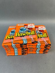 15 Unopened MLB Card Packs 1990 Donruss.