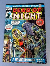Marvel Comics Number 1 Dead Of Night.