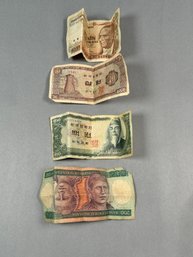 Lot Of World Paper Money