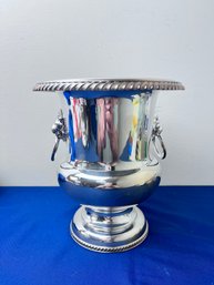 Sheffield Silverplate Ice Bucket With Liner
