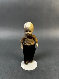Vintage Porcelain Marked With B On The Back Of The Head.