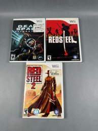 3 Wii Games