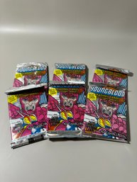 6 Unopened Packs Of Youngblood Trading Cards