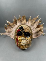 Mardi Gras Mask Of A Jester