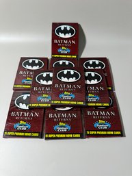Ten 1991 Sealed Batman Returns Wax Packs