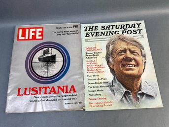 2 Vintage 70s Magazines.