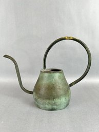 Small Smith & Hawken Brass  Indoor Watering Can